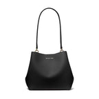 Michael Kors Black Canvas Shoulder Bag
