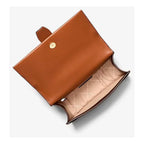 Michael Kors Brown Canvas Crossbody Bag