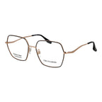 Trussardi Black Stainless Steel Glasses (Frames)