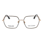 Trussardi Black Stainless Steel Glasses (Frames)