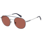 Levi's Gray Stainless Steel Sunglasses