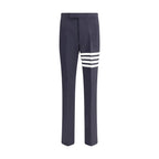 Thom Browne Blue Wool Oves Aries Pants