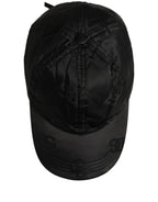 Dolce & Gabbana Men Black DG Monogram Baseball Capello Hat
