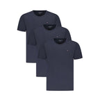 Tommy Hilfiger Blue Cotton Mens T-Shirt