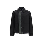 Sacai Black Nylon Bomber