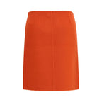 P.A.R.O.S.H. Multicolor Wool Oves Aries Mini Skirt