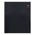 Ami Paris Black Wool Oves Aries Sweatshirt