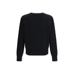 Ami Paris Black Cotton Sweatshirt