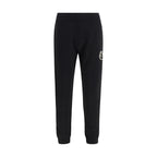 Moncler Black Cotton Athletic Pants