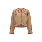 Alanui Brown Wool Oves Aries Full-Length Jacket
