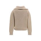 Malo Beige Cashmere Polo Shirt