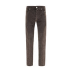 Jacob Cohen Brown Cotton Casual Pants