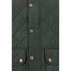 Barbour Green Polyamide Sleeveless Jacket