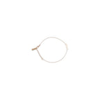 Saint Laurent Gold Brass Bracelet