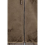 Moose Knuckles Brown Faux Fur Sweatshirt