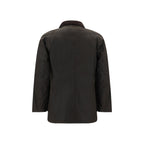 Barbour Bicolor Cotton Full-Length Jacket