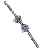 Dolce & Gabbana Men Multicolor Majolica Adjustable Neck Papillon Bow Tie