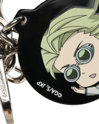 Dolce & Gabbana Black Kaisen Kento Nanami Charm Metal Keychain Keyring