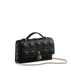 Dior Black Leather Shoulder Bag
