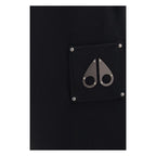 Moose Knuckles Black Cotton Casual Pants