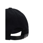 Moose Knuckles Black Cotton Cap (Baseball Hat)