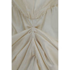 Magda Butrym Beige Viscose Cocktail Dress