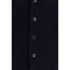 Brooksfield Blue Wool Oves Aries Cardigan