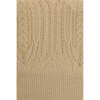 Ermanno Scervino Beige Cashmere Sweater
