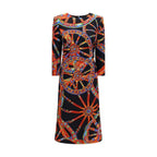 Dolce & Gabbana Multicolor Silk Cocktail Dress