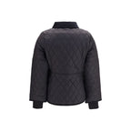 Barbour Black Polyamide Full-Length Jacket