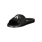 Calvin Klein Black Polyester Men's Slipper
