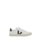 Veja White Calf Leather Bos Taurus Low Top Sneakers