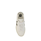 Veja White Calf Leather Bos Taurus Low Top Sneakers