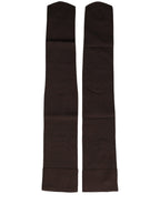 Dolce & Gabbana Brown Nylon Over Calf Long Women Accessory Socks
