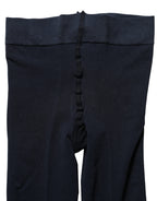 Dolce & Gabbana Dark Blue Nylon Sheer Tights Stockings Socks