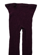 Dries Van Noten Violet Floral Fishnet Tights Stockings Pantyhose Socks