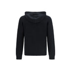 Roberto Collina Black Wool Oves Aries Hoodie