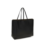 Fendi Black Calf Leather Bos Taurus Shoulder Bag