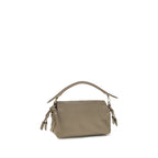 Fendi Beige Lamb Ovis Aries Aries Shoulder Bag