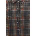 R13 Multicolor Cotton Pattern Shirt