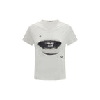 Fendi White Cotton T-Shirt