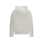 Brunello Cucinelli White Cotton Sweatshirt
