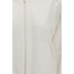 Brunello Cucinelli White Cotton Sweatshirt