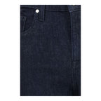 Jacob Cohen Blue Polyester Cropped Jeans