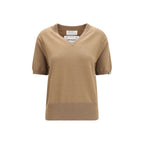 Extreme Cashmere Beige Cashmere Sweater