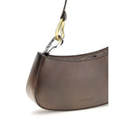 Staud Brown Calf Leather Bos Taurus Shoulder Bag