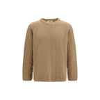Laneus Beige Wool Oves Aries Sweatshirt