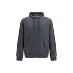 Herno Gray Cotton Sweatshirt
