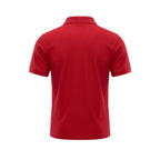 Trussardi Beachwear Red Cotton Men Polo Shirt