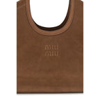 Miu Miu Brown Lamb Ovis Aries Handbag